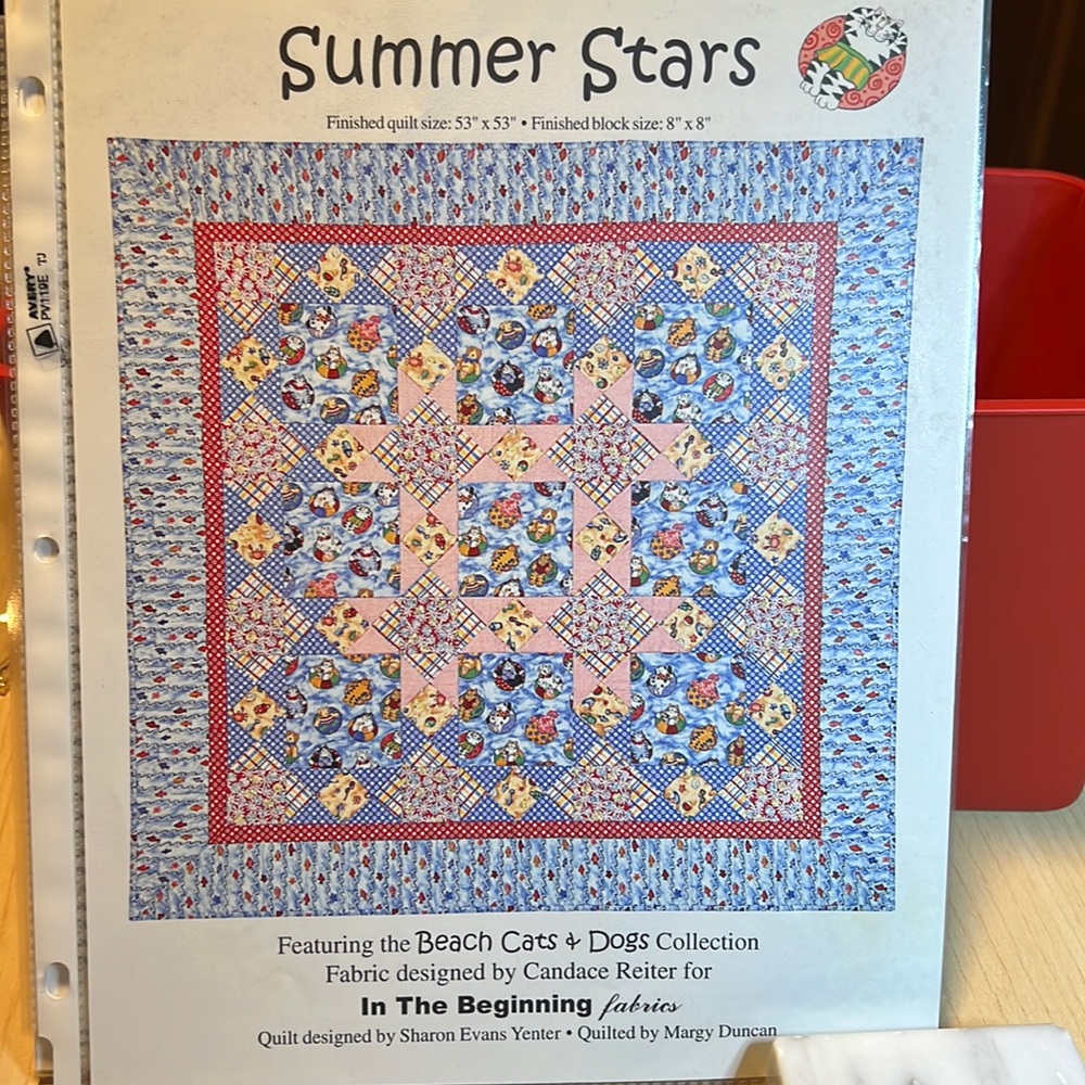 A Frog’s life & Summer Stars quilt pattern bundle